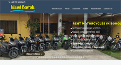 Desktop Screenshot of islandrentals.ph