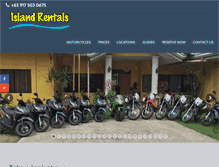 Tablet Screenshot of islandrentals.ph